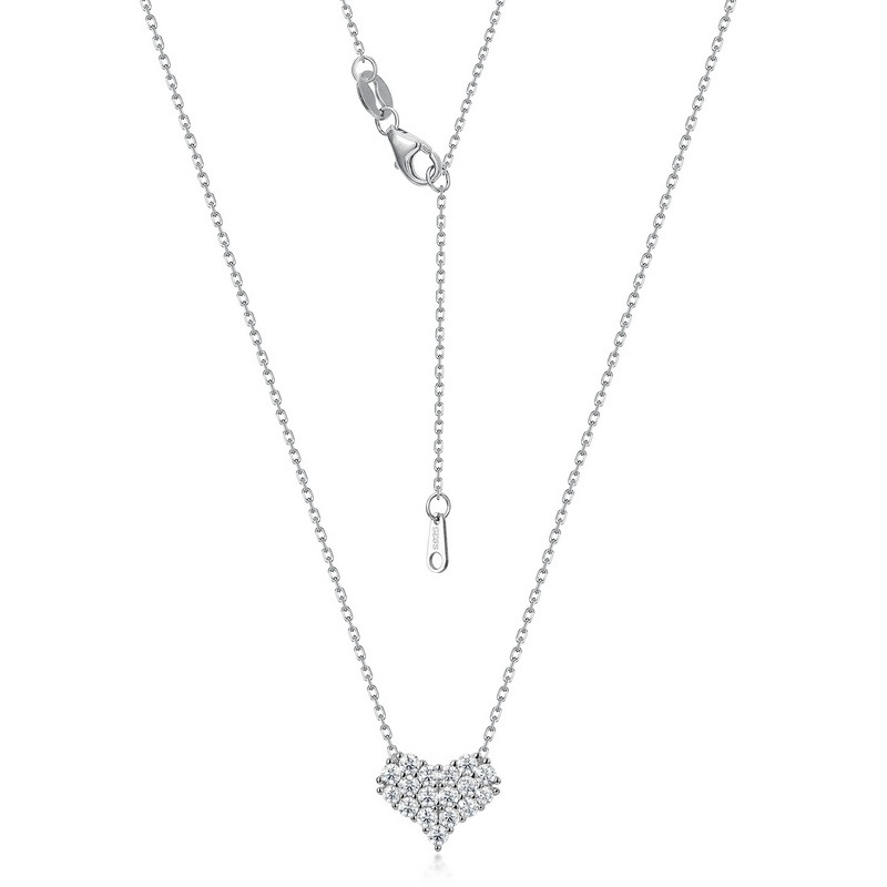 Heart Moissanite Necklace