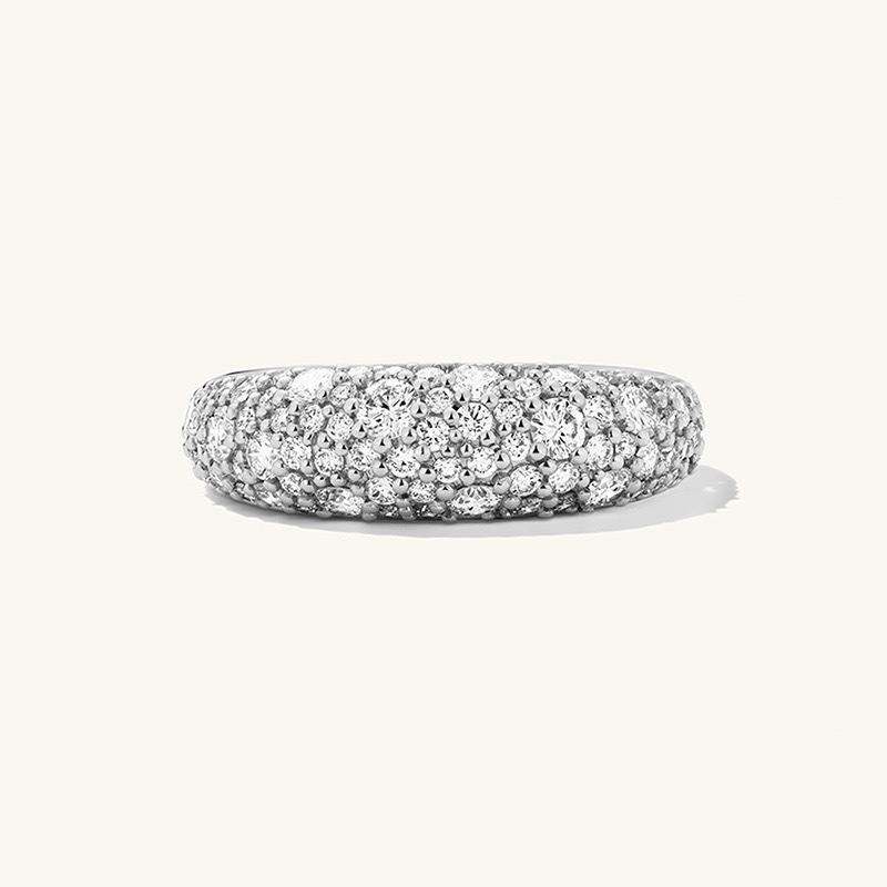 Dome Pave Ring