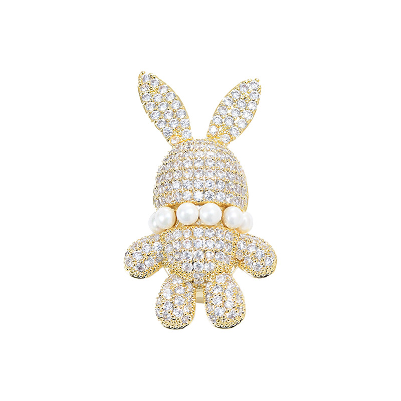 Rabbit Brooch