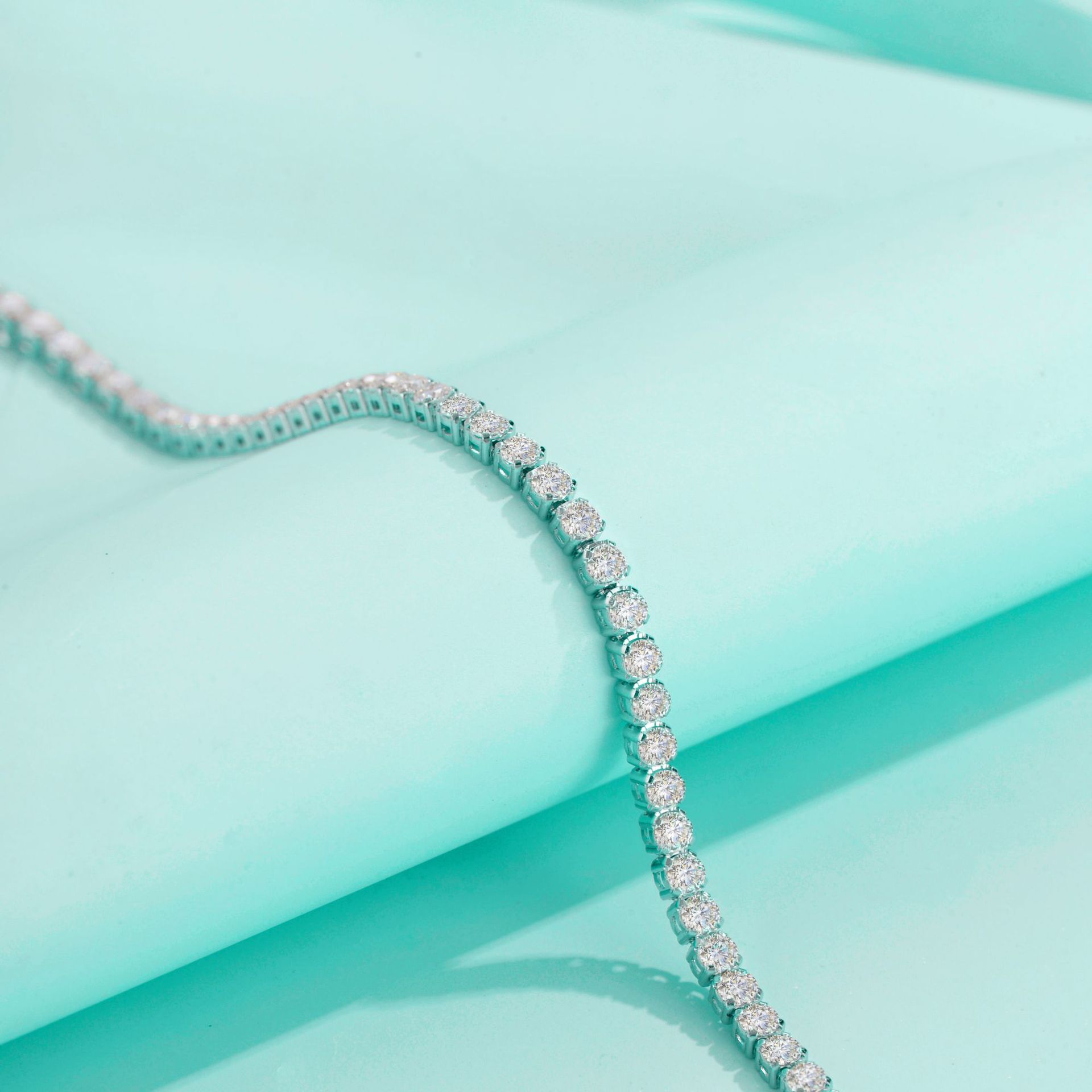 Gossamer Moissanite Tennis Bracelet