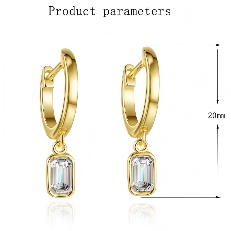 Multi-Shape Moissanite Drop Earrings (1.0 ct.tw.)