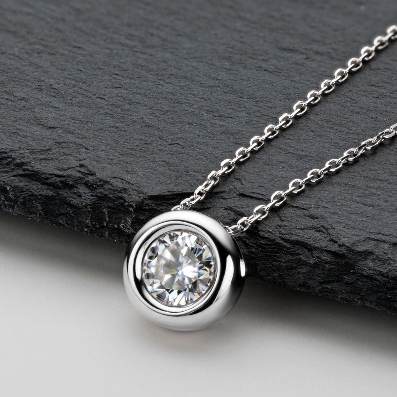 Noel Bubble Moissanite Necklace-VOOGME