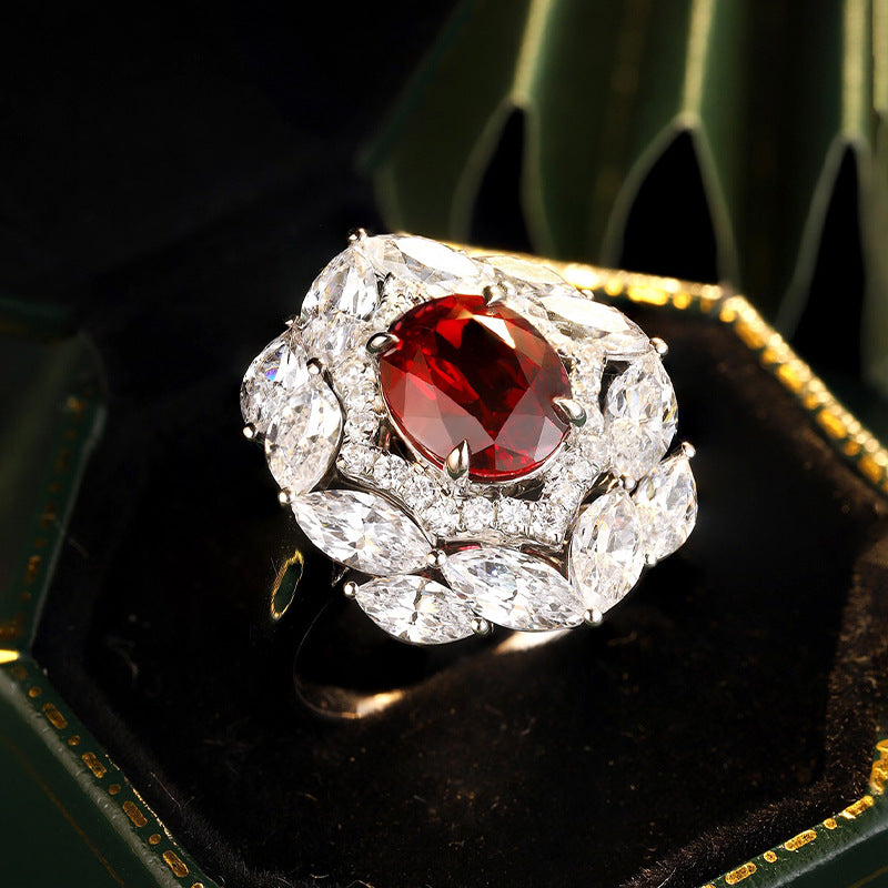 Isabella Gemstone Engagement Ring-VOOGME