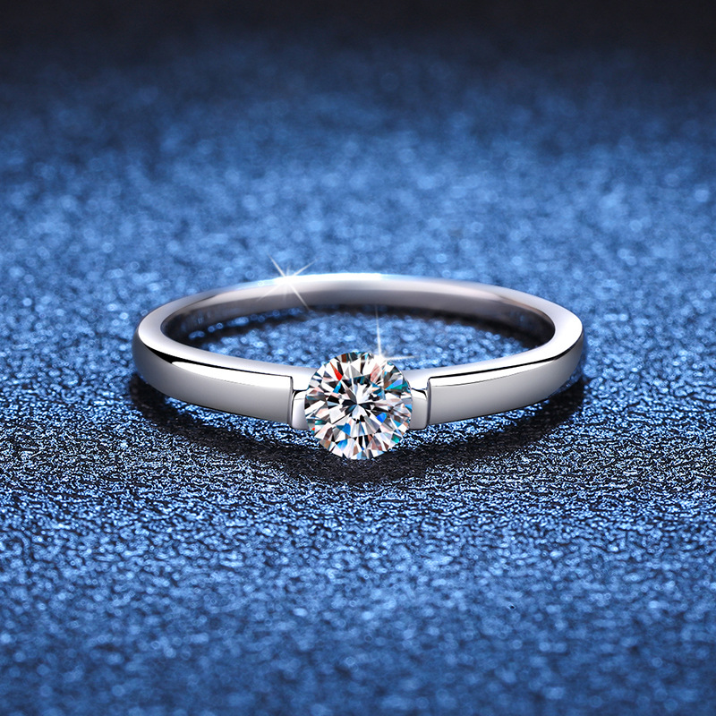 Shea Moissanite Engagement Ring-VOOGME