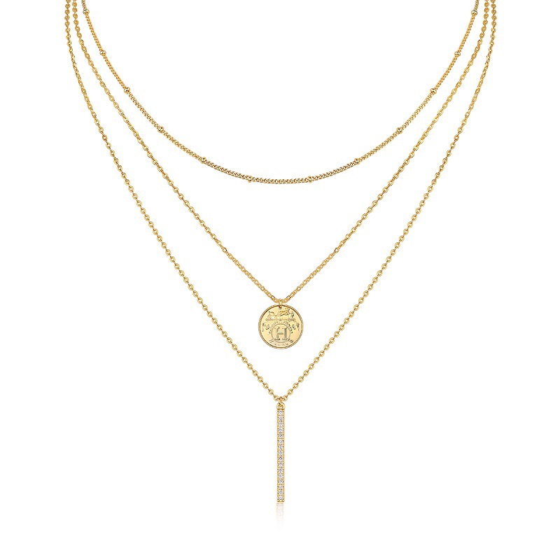 Aurelia Layered Moissanite Necklace