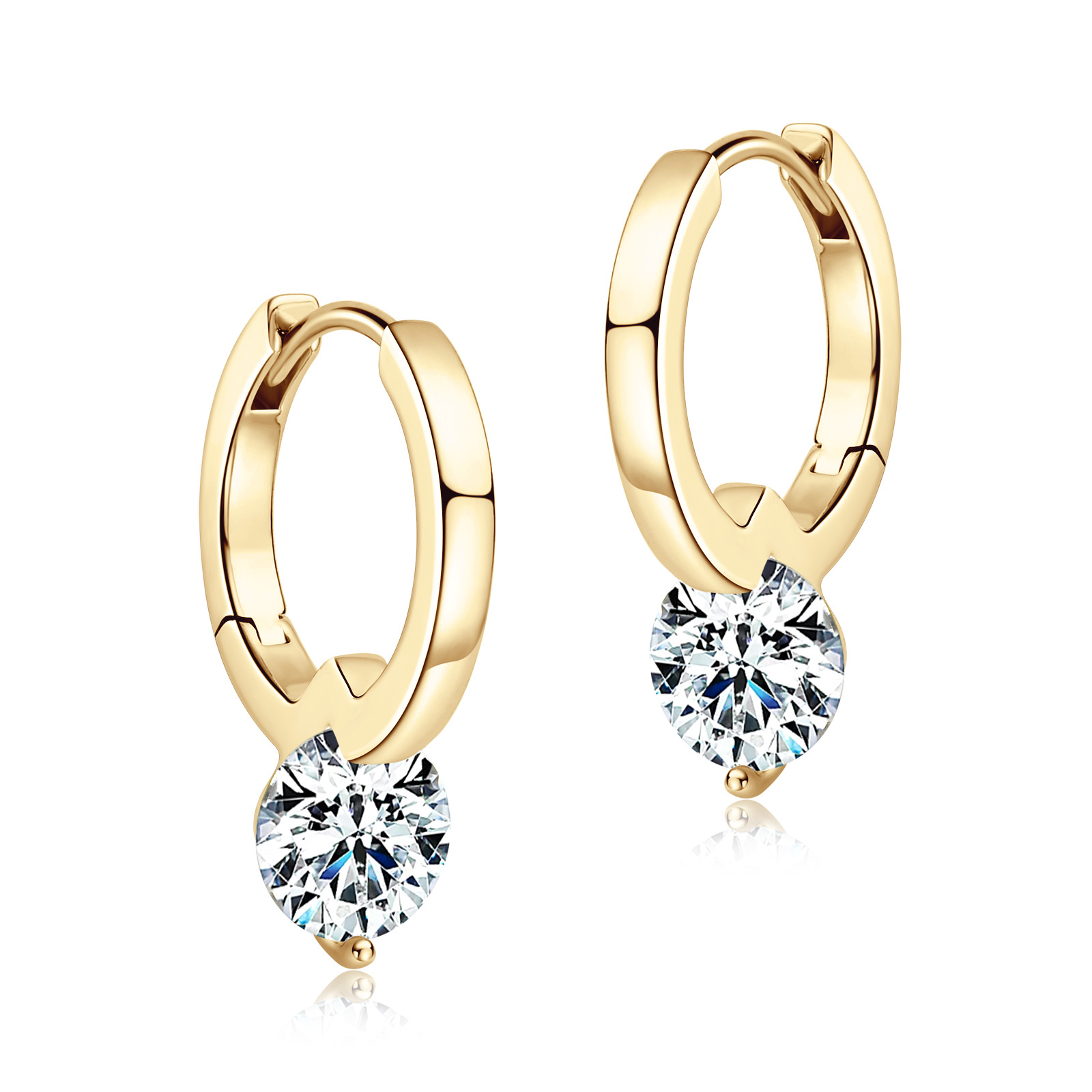 Affordable Luxury Moissanite Hoop Earrings (2.0 ct. tw)