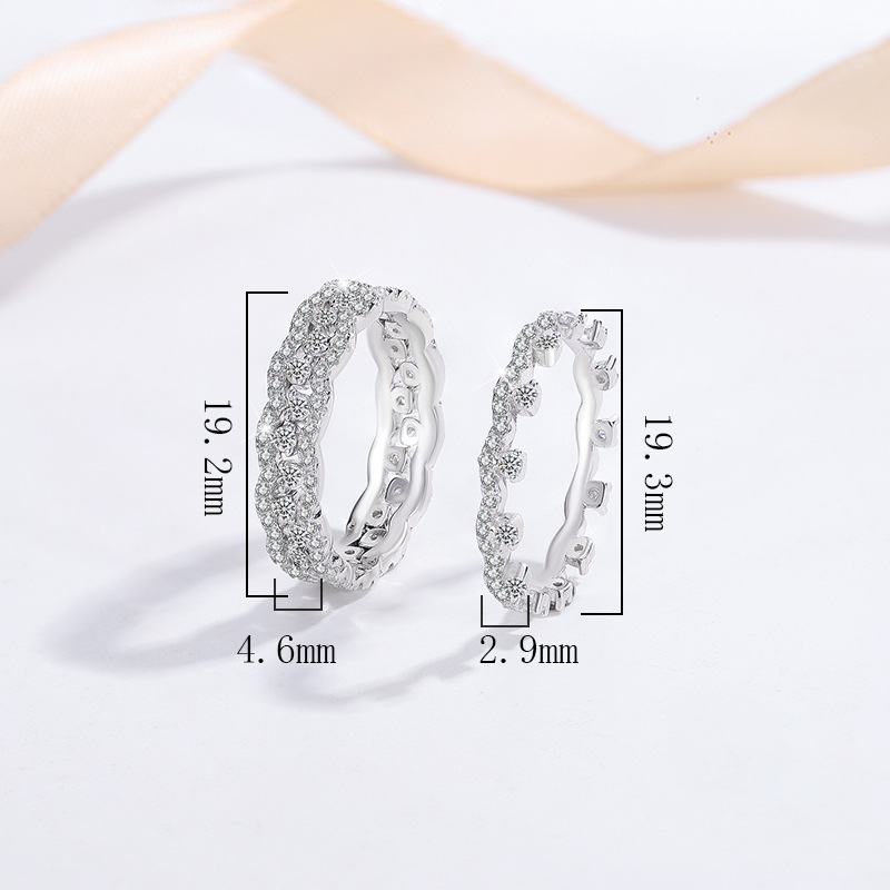 Bernice Lace Moissanite Ring
