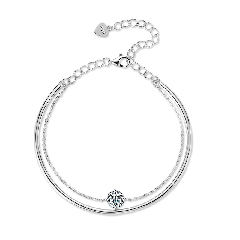 Leach Moissanite Bracelet