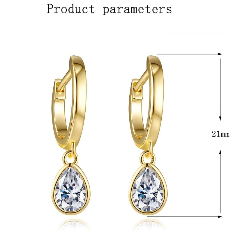 Multi-Shape Moissanite Drop Earrings (1.0 ct.tw.)