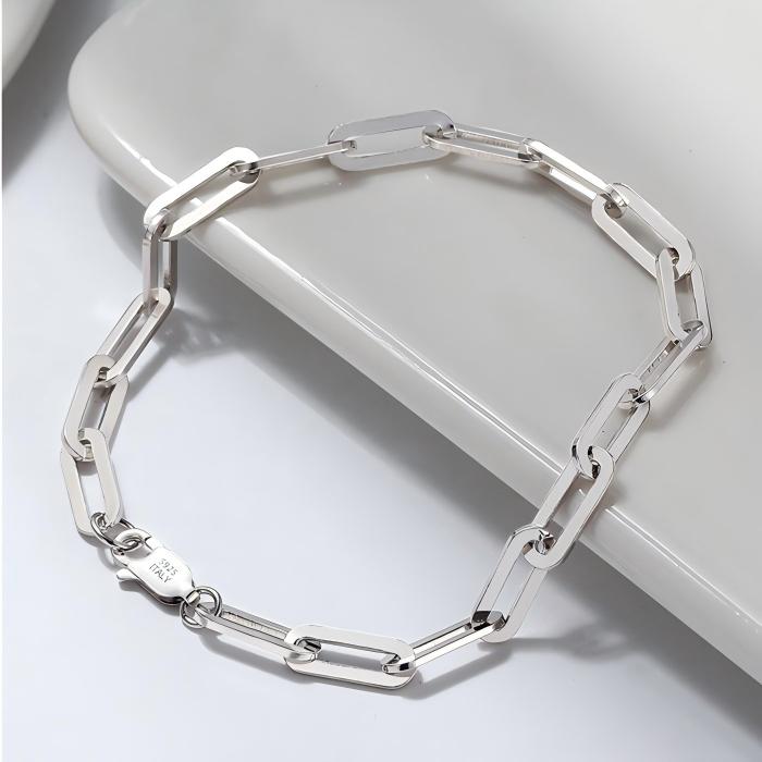 Plain Paperclip Bracelet