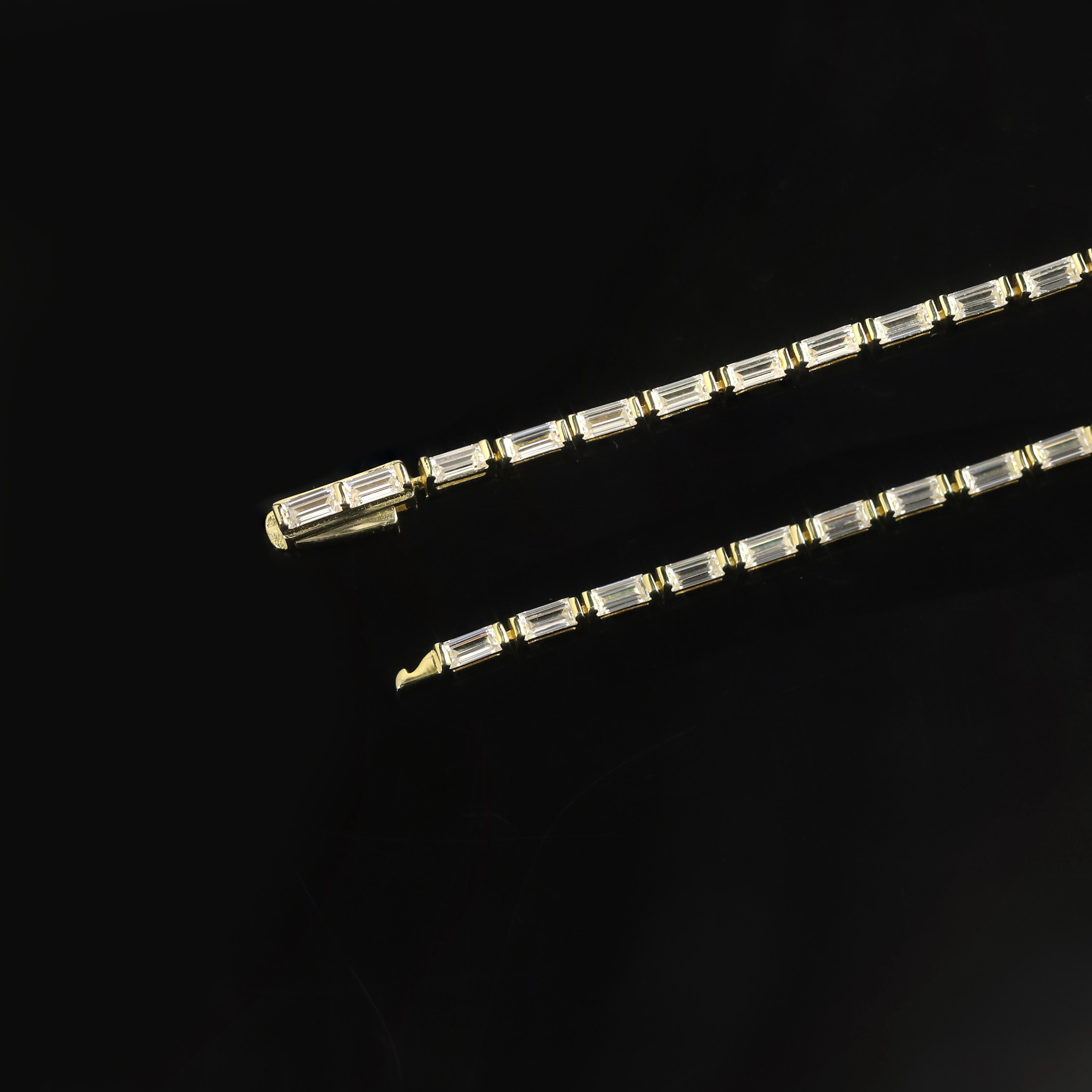 Alyssa Radiant Bouquet Moissanite Ring