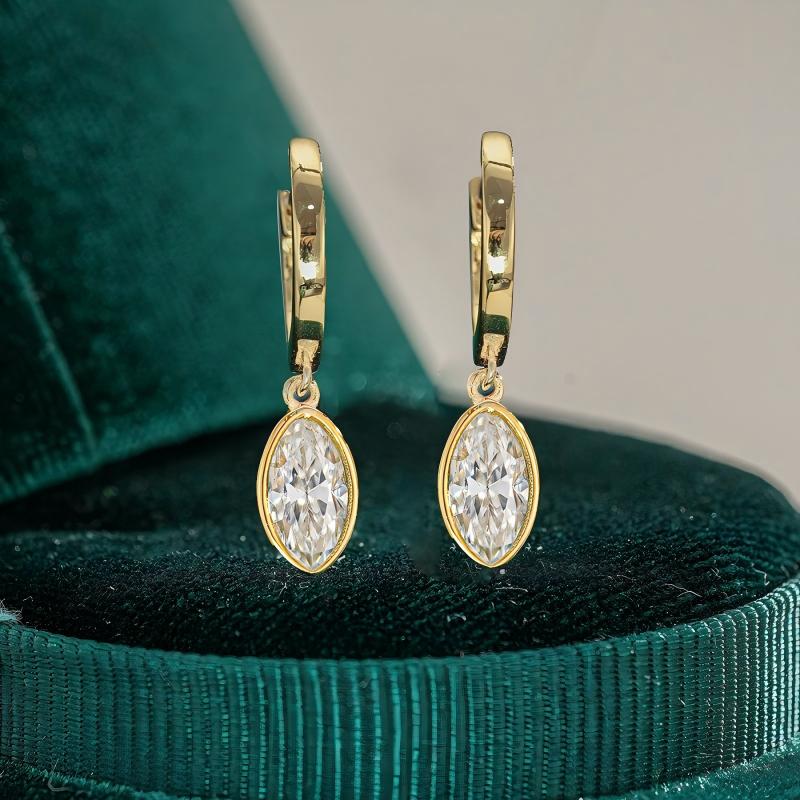 Multi-Shape Moissanite Drop Earrings (1.0 ct.tw.)
