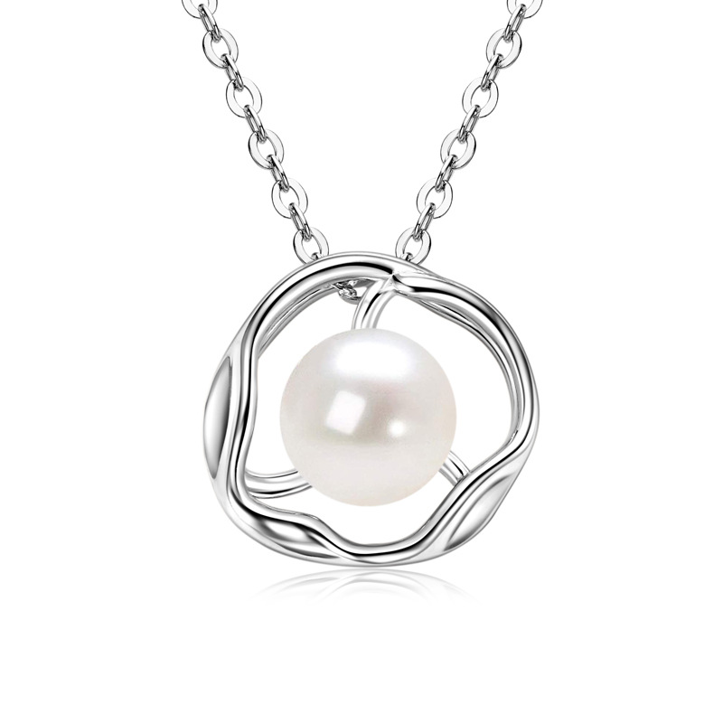 Blossom Freshwater Pearl Necklace-VOOGME