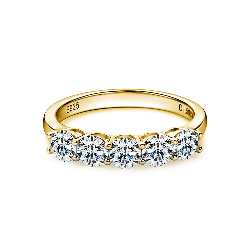 Embrace Moissanite Wedding Band (1.5 ct.tw.)-VOOGME