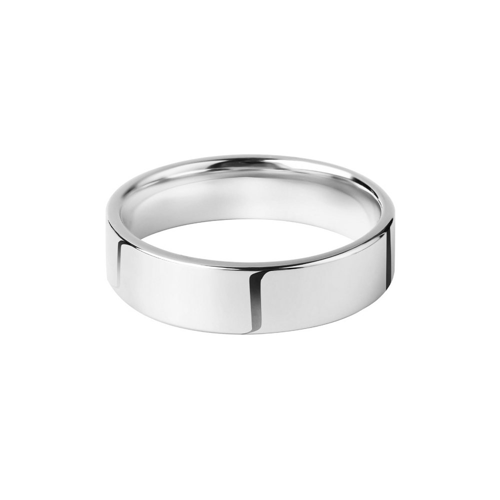 Men's Plain Silver Ring
