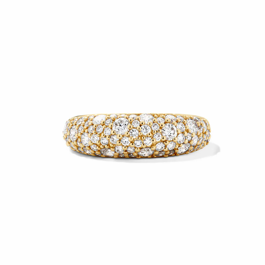 Dome Pave Ring