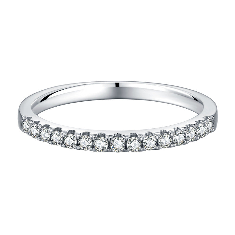 Half Eternity Moissanite Wedding Band (0.15 ct. tw.)-VOOGME