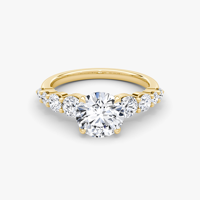 Skuno Moissanite Engagement Ring-VOOGME