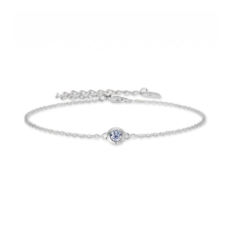 Flying Saucer Moissanite Bracelet