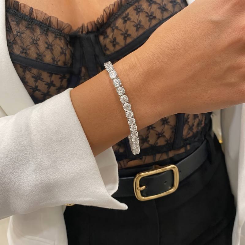 Moissanite Tennis Bracelet