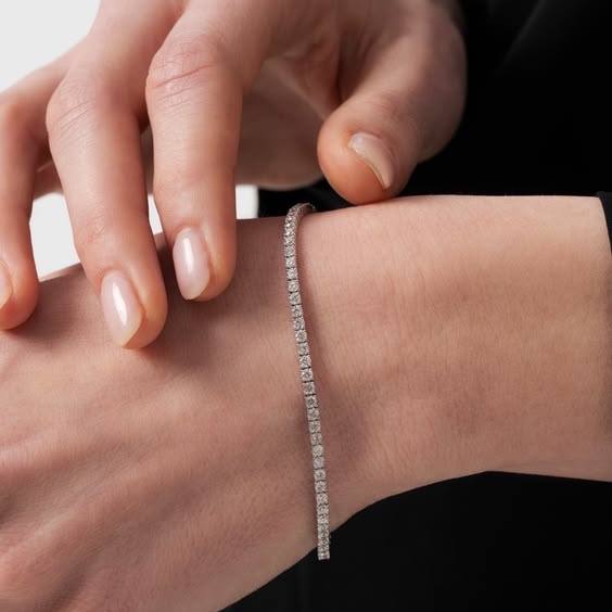 Moissanite Tennis Bracelet