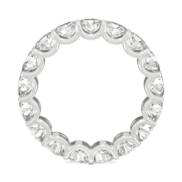 Gemma Embrace Moissanite Wedding Band