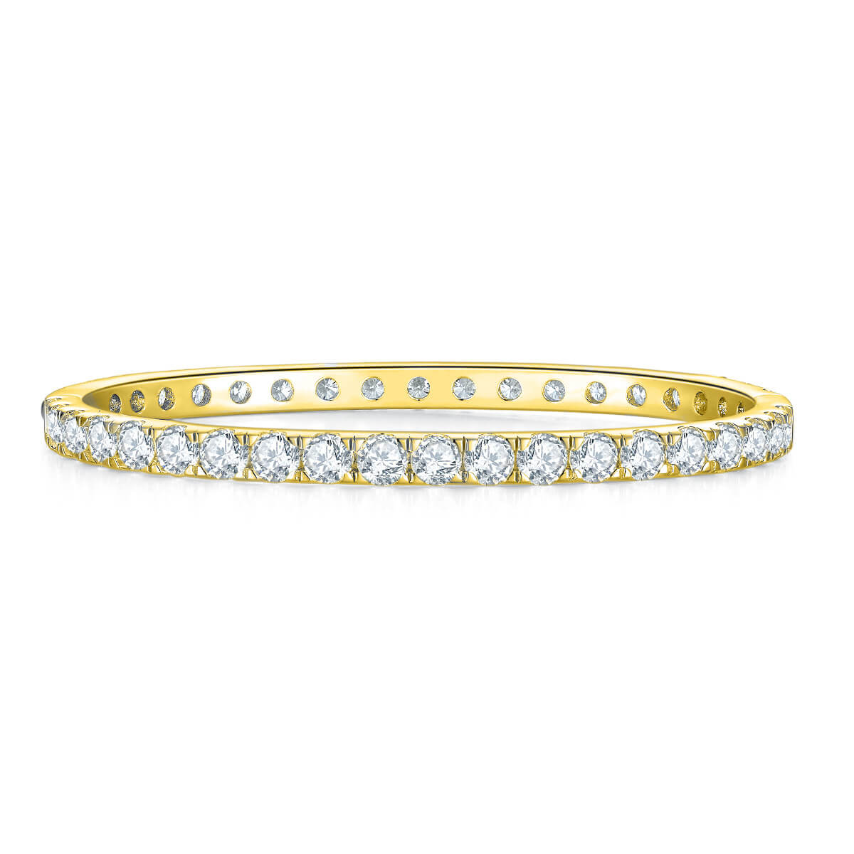 Moissanite Tennis Bangle