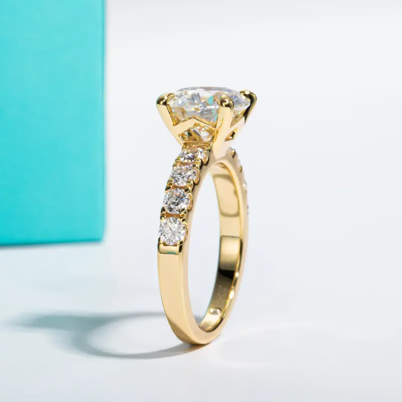 Lydia Luxury Moissanite Ring 3.5ct