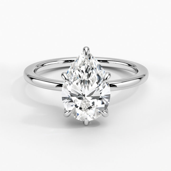 Secret Aura Moissanite Engagement Ring-VOOGME