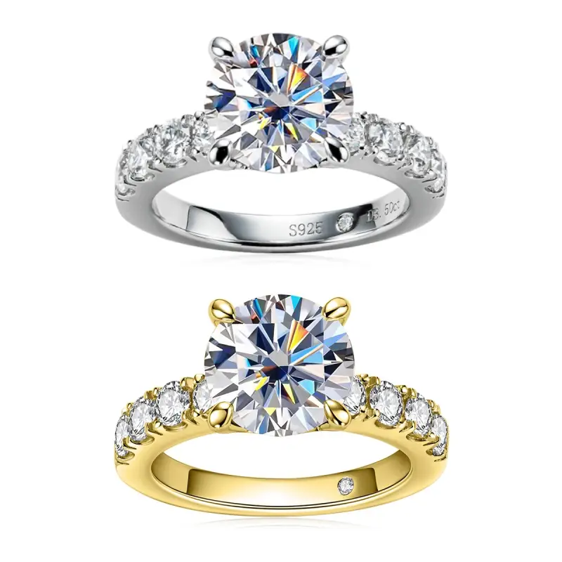 Lydia Luxury Moissanite Ring 3.5ct