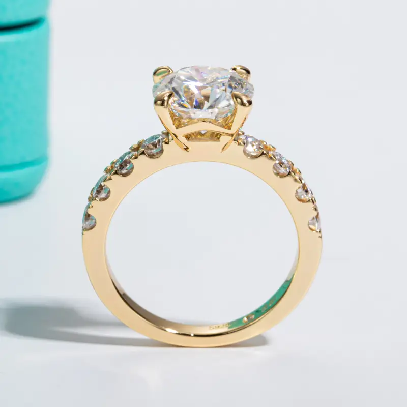 Lydia Luxury Moissanite Ring 3.5ct