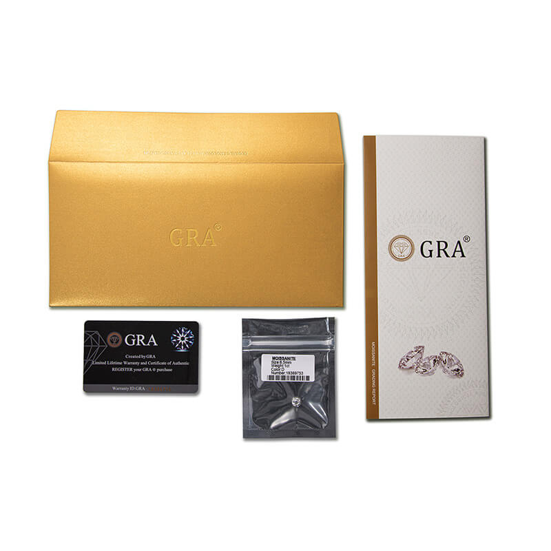 Round Shape Moissanite Loose Stone-VOOGME