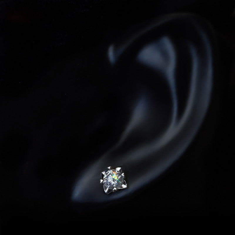Meteor Moissanite Stud Earrings (1.2 ct.tw.)-VOOGME
