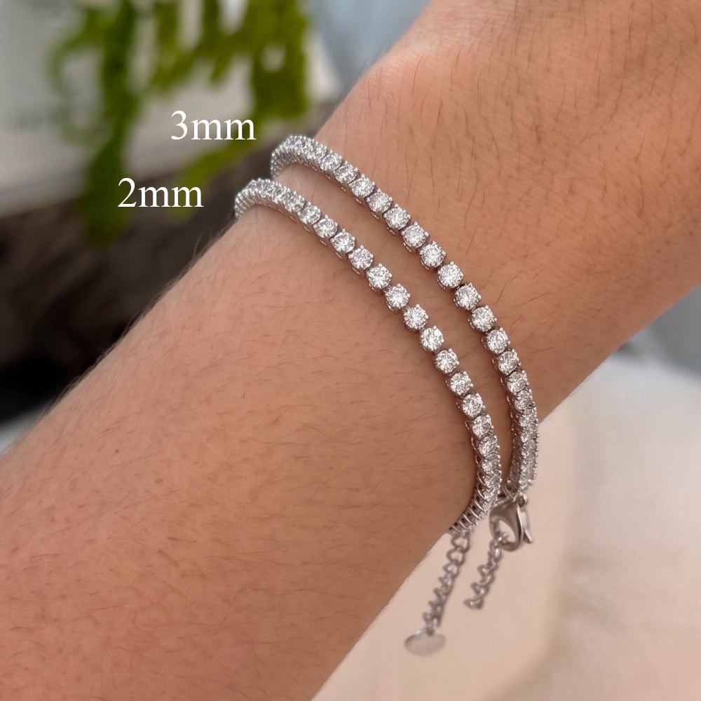 Gossamer Moissanite Tennis Bracelet