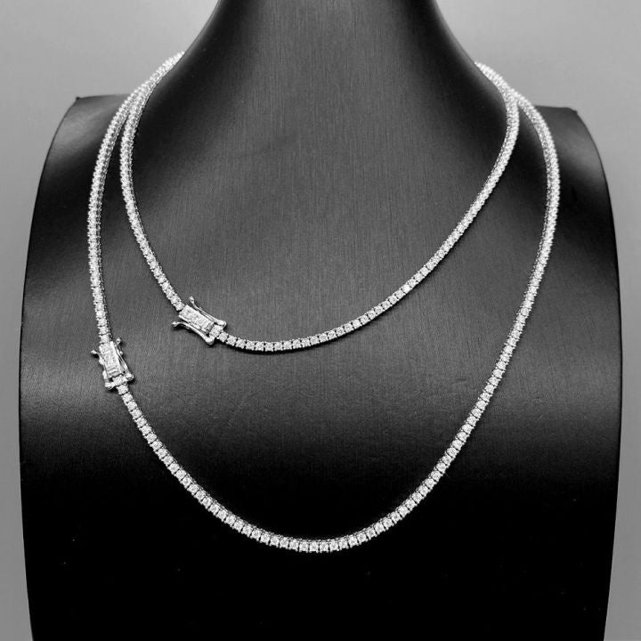 Moissanite Tennis Necklace-VOOGME