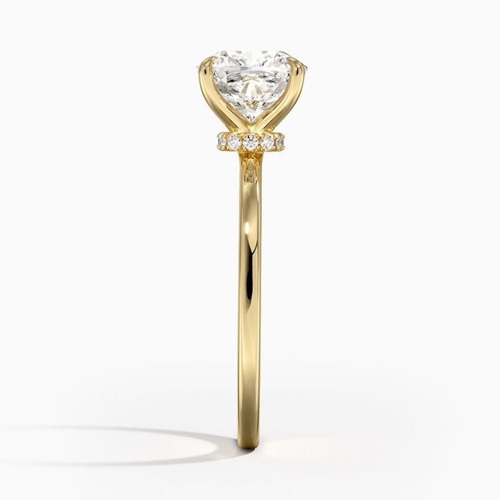 Secret Aura Moissanite Engagement Ring-VOOGME