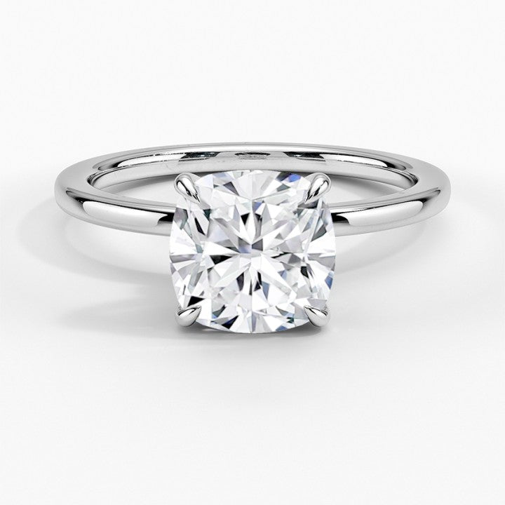 Secret Aura Moissanite Engagement Ring-VOOGME