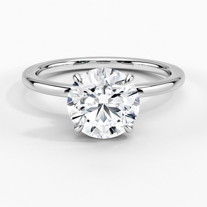 Secret Aura Moissanite Engagement Ring-VOOGME