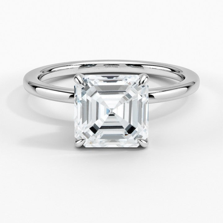 Secret Aura Moissanite Engagement Ring-VOOGME