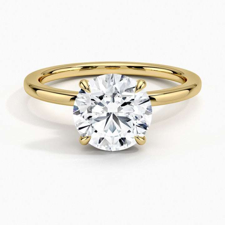 Secret Aura Moissanite Engagement Ring-VOOGME