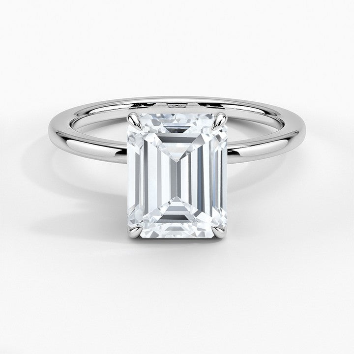 Secret Aura Moissanite Engagement Ring-VOOGME