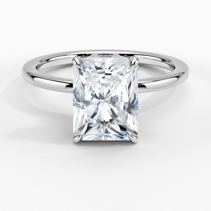 Secret Aura Moissanite Engagement Ring-VOOGME