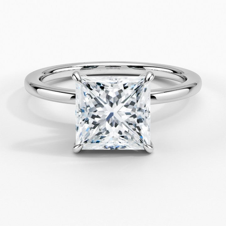 Secret Aura Moissanite Engagement Ring-VOOGME