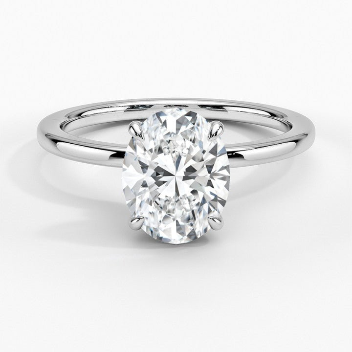 Secret Aura Moissanite Engagement Ring-VOOGME