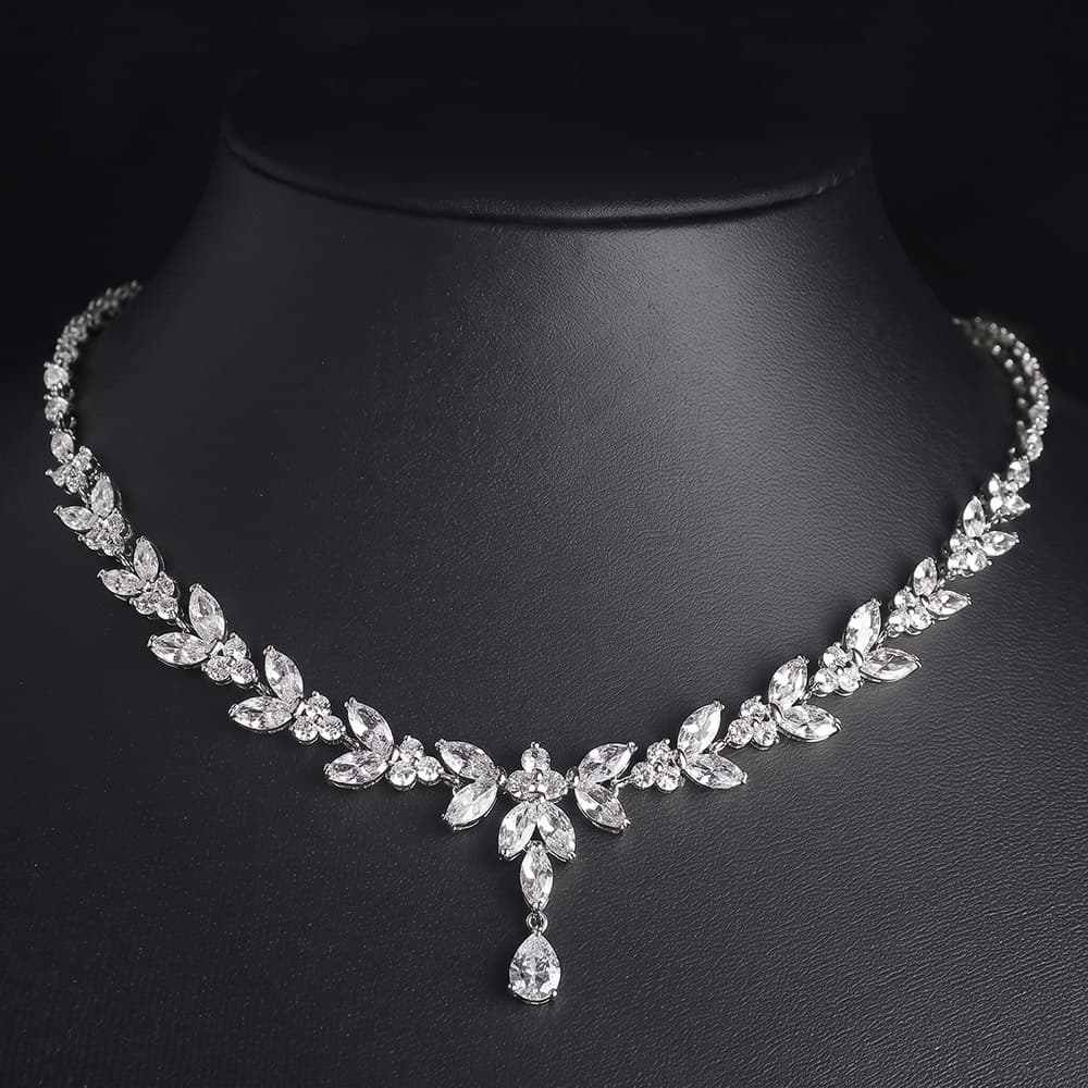 Leaf Bridal Necklace