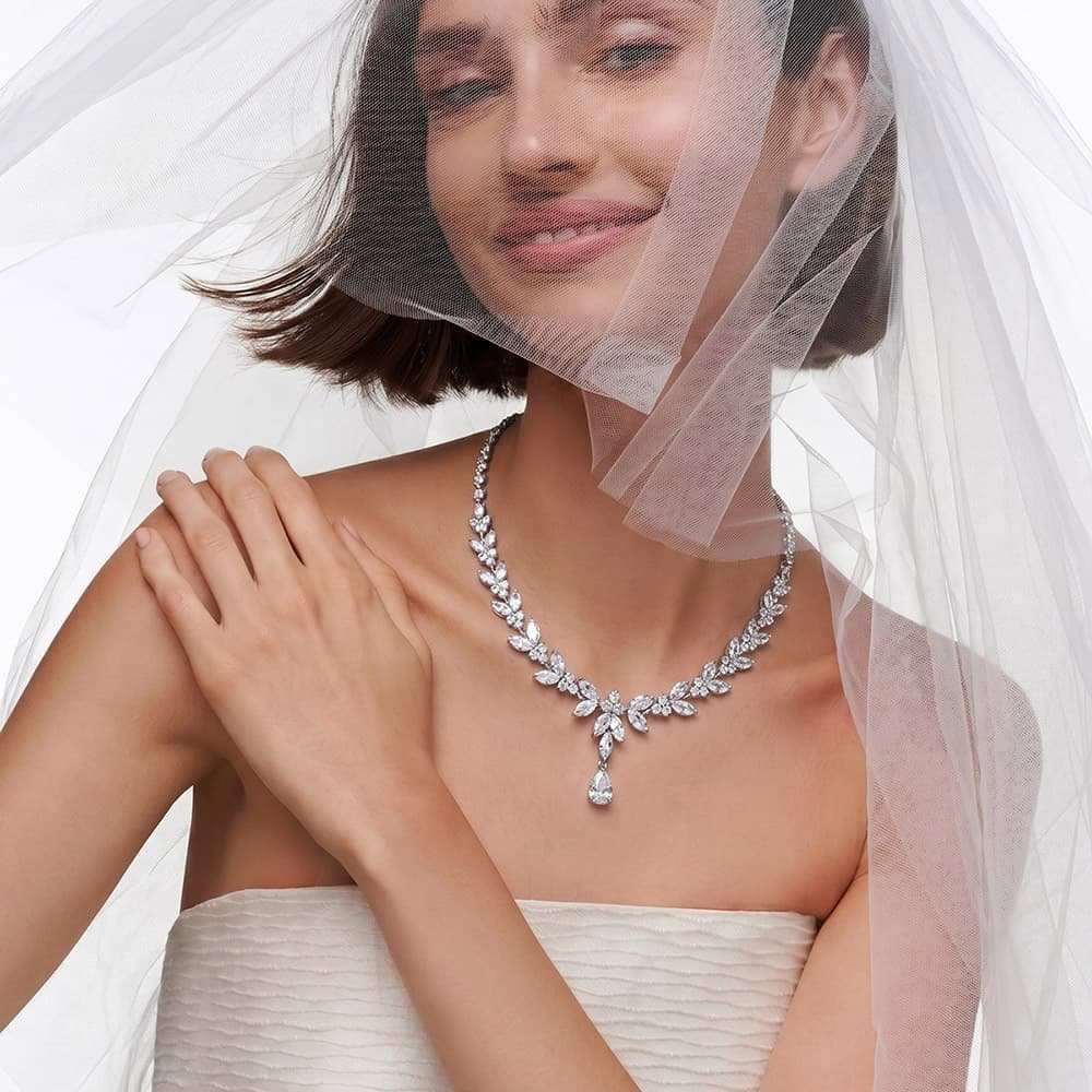 Leaf Bridal Necklace