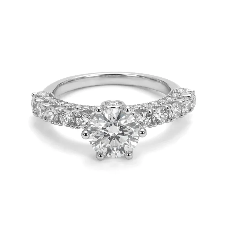 Bright Star Moissanite Ring
