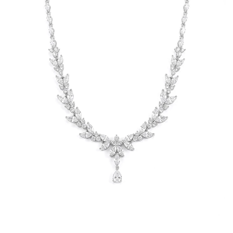 Leaf Bridal Necklace