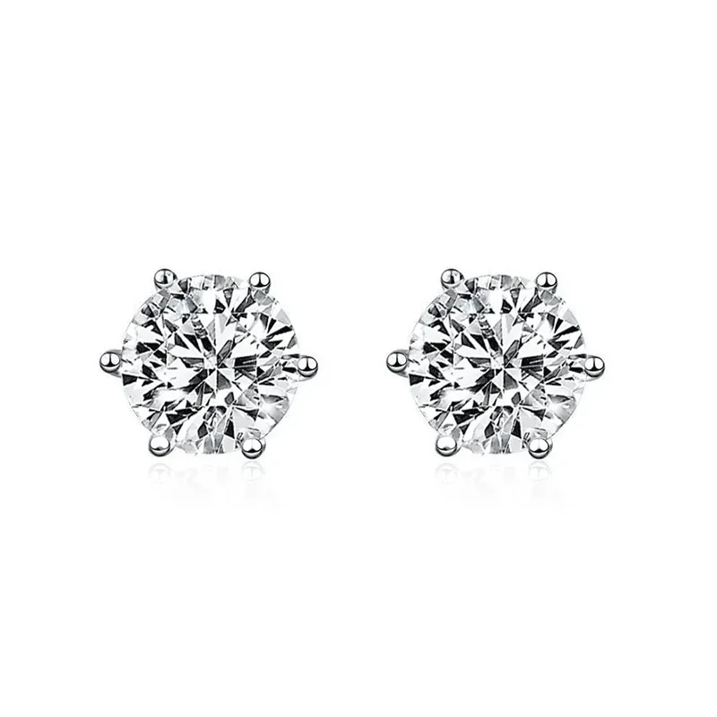 Smallest Moissanite Stud Earrings