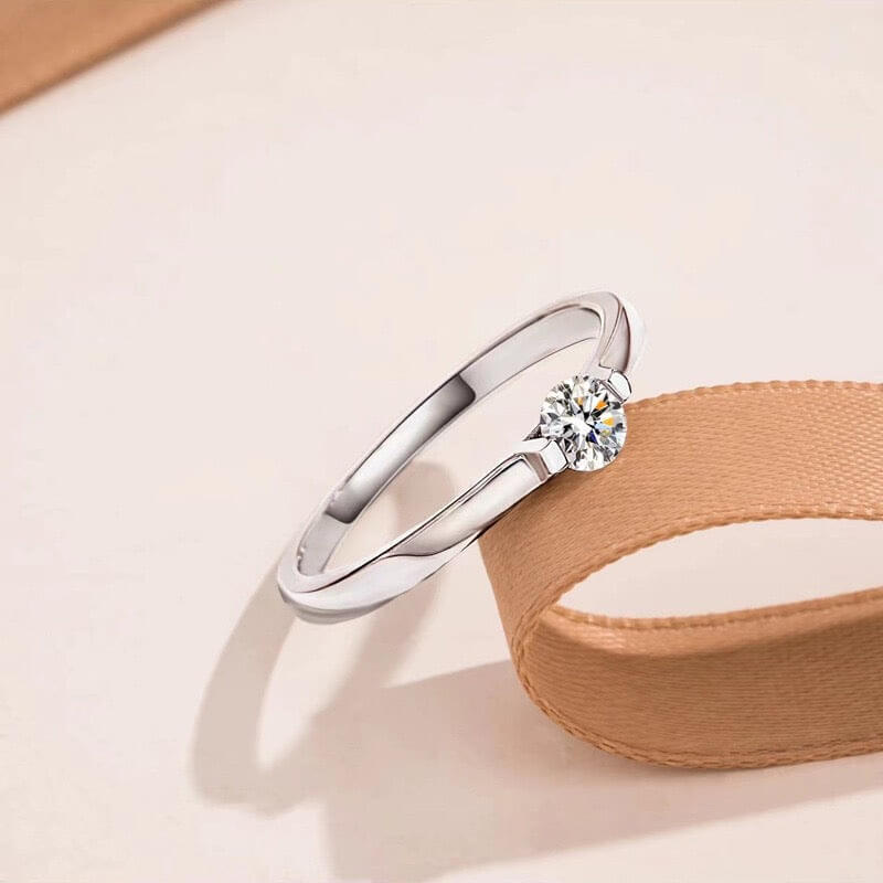 Shea Moissanite Engagement Ring